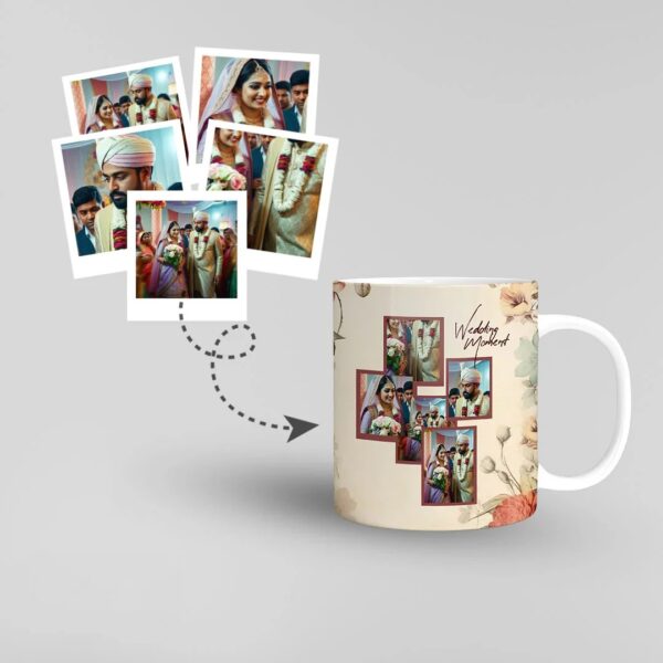 wedding Day Image Printed Mug